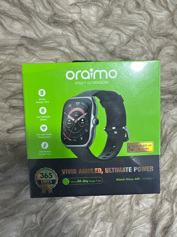 Oraimo Smart Watch Osw-812 Noir