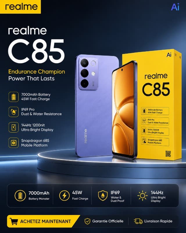 RealMe C85 8-256Gb Ch Bleu