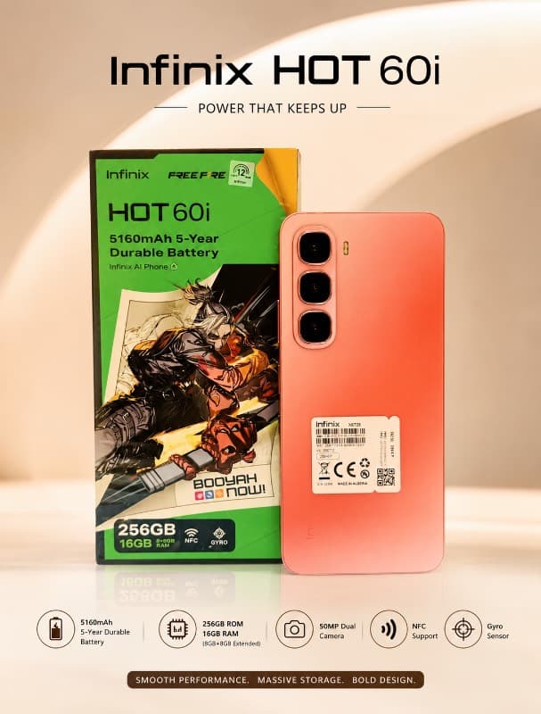 Infinix Hot-60I 8+8-256Gb Rouge