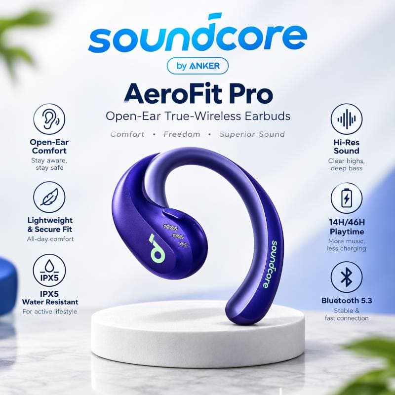 Anker Bluetooth AeroFit-Pro A3388P21