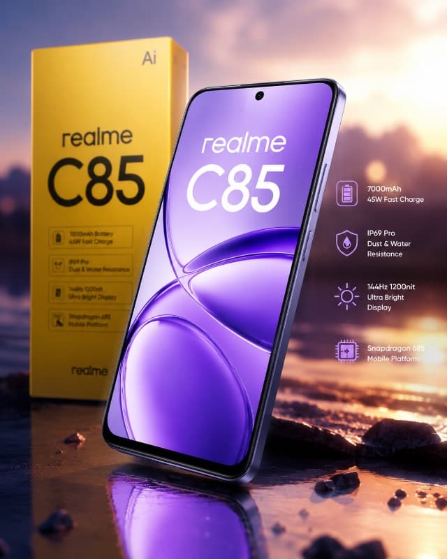 RealMe C85 8-256Gb Ch Bleu