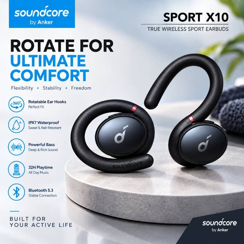 Anker Bluetooth Sport X10