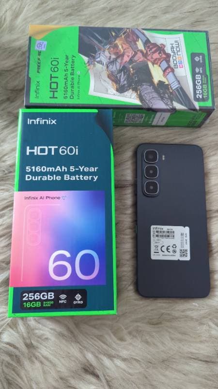 Infinix Hot-60I 8+8-256Gb Noir