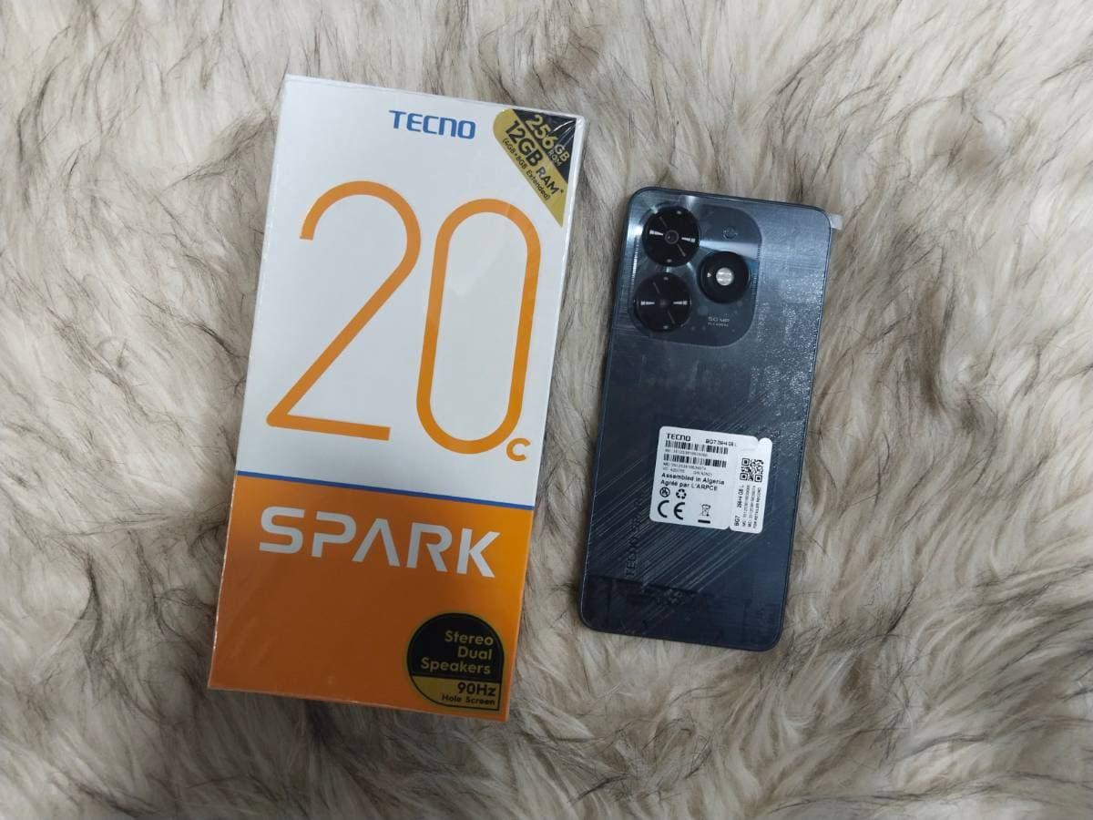 Tecno 20C 4+8-256Gb Noir