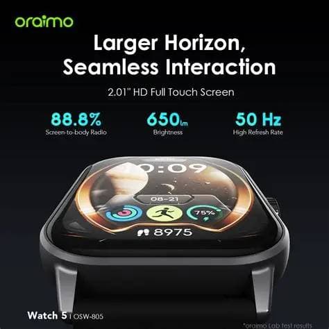 ساعة أورايمو الذكية Oraimo Osw-805 thumbnail 5