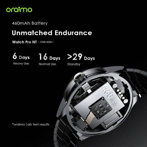 Oraimo Smart Watch Osw-850H Noir