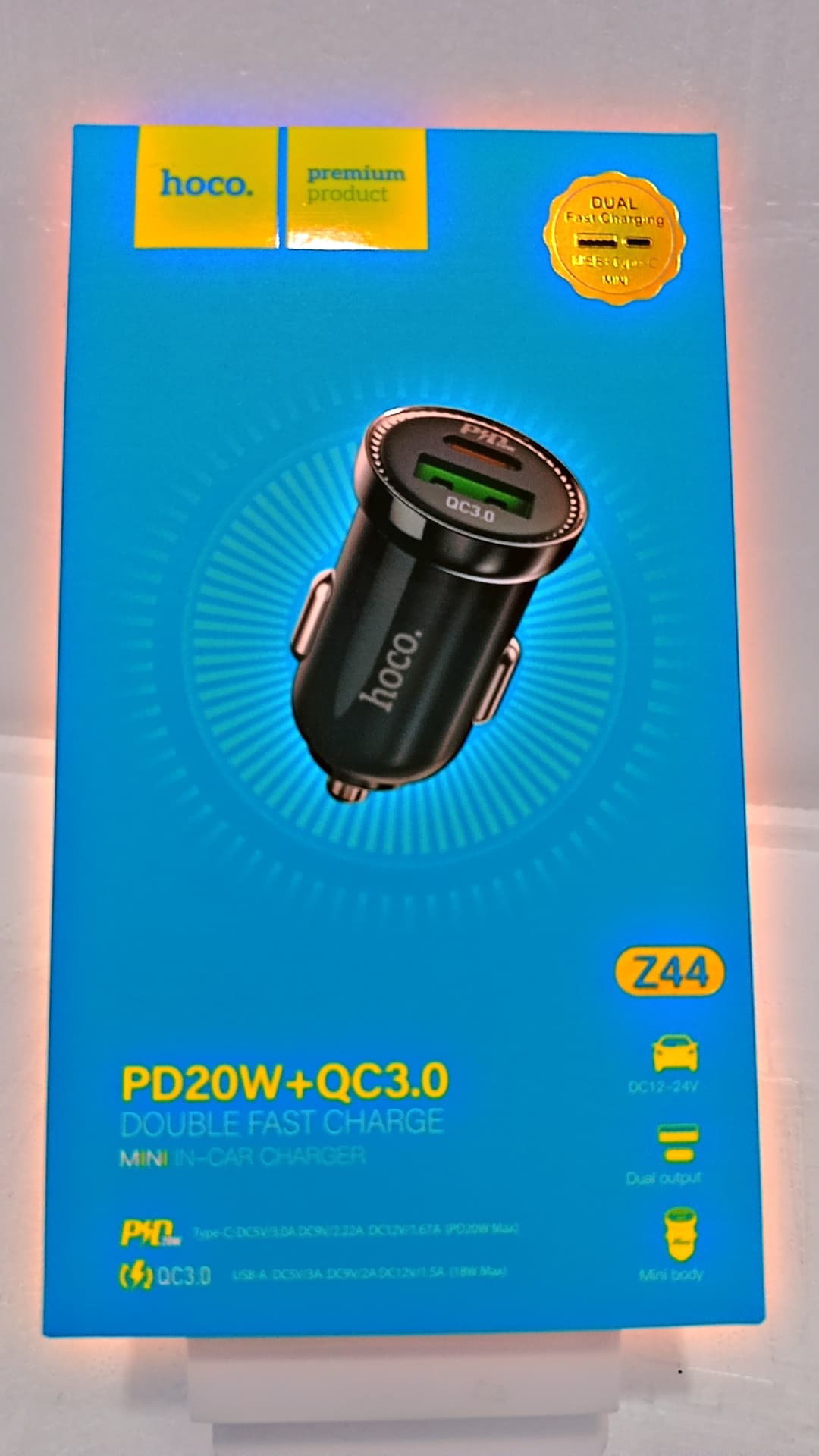 Hoco Chargeur Auto Z44