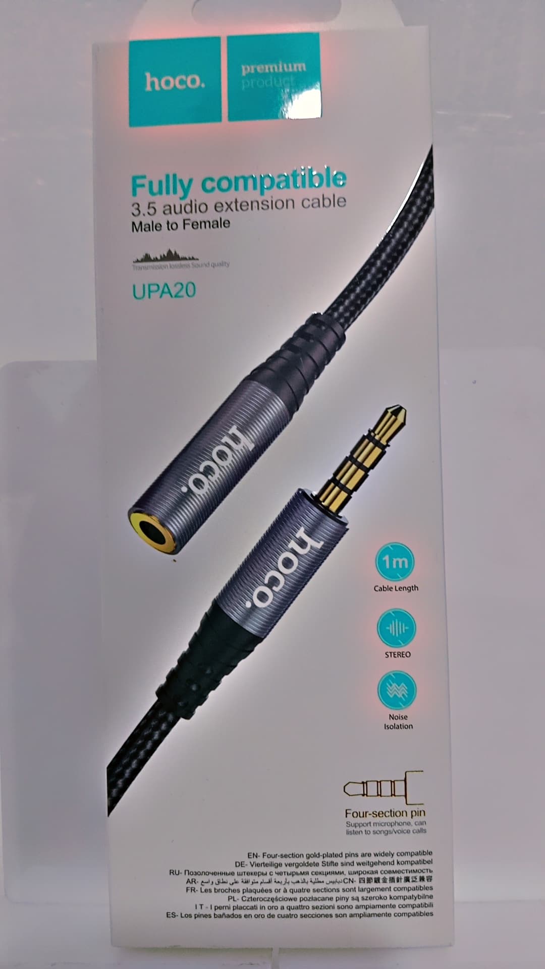 Hoco Auxiliaire 1M Audio UPA20