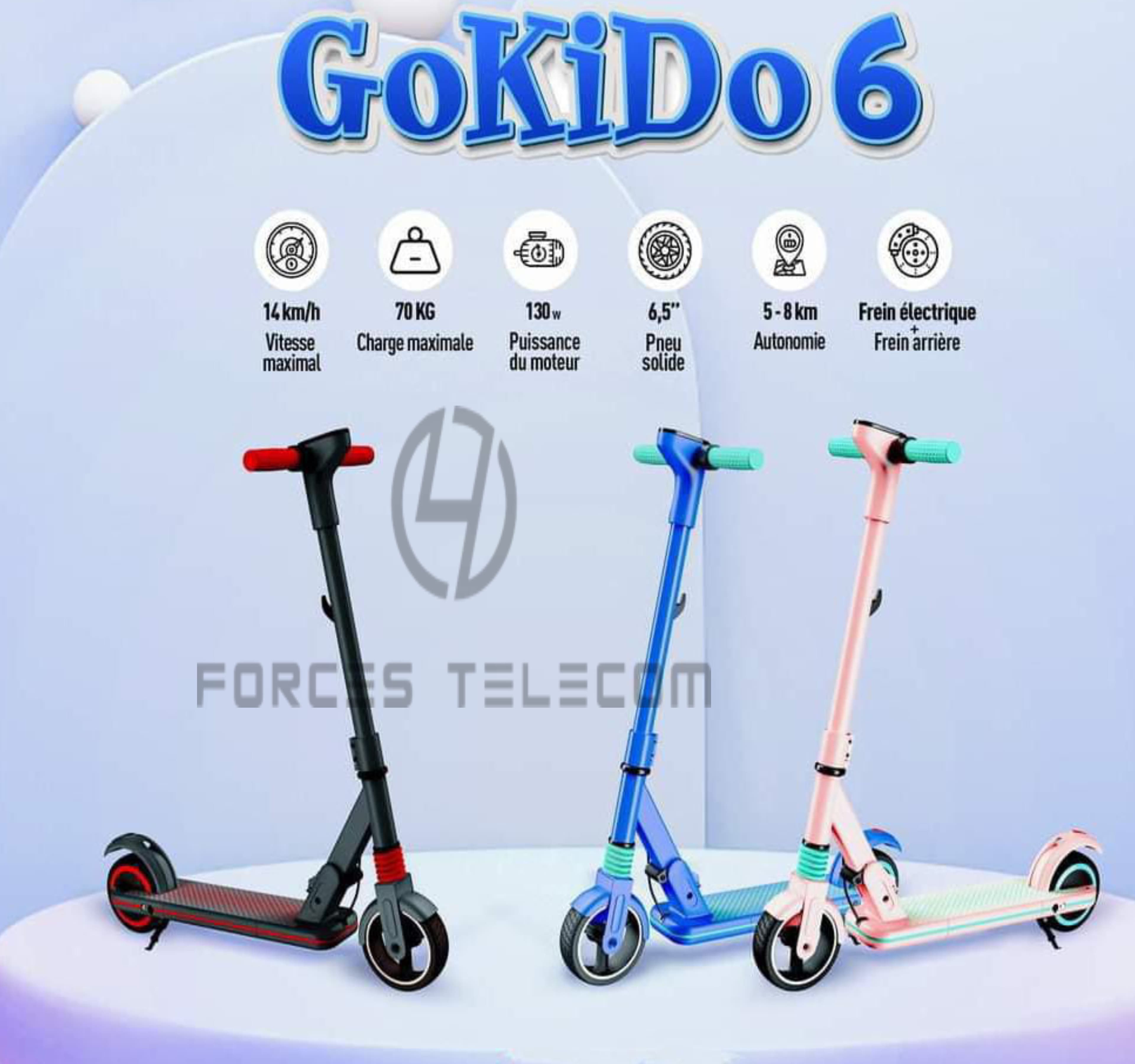 Ace Electric Scooter Gokido-6 Rose