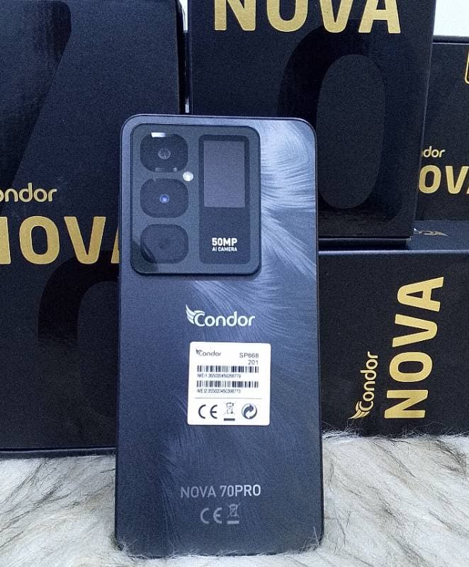 Condor Nova70-Pro 6+6-256Gb Noir