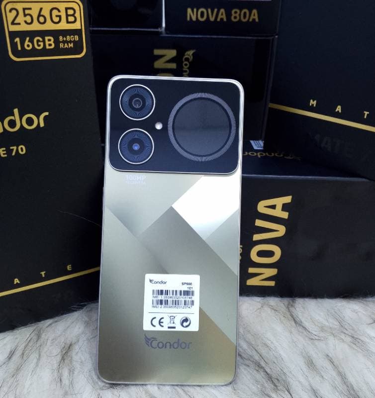 Condor Mate-70 8+8-256Gb Gris