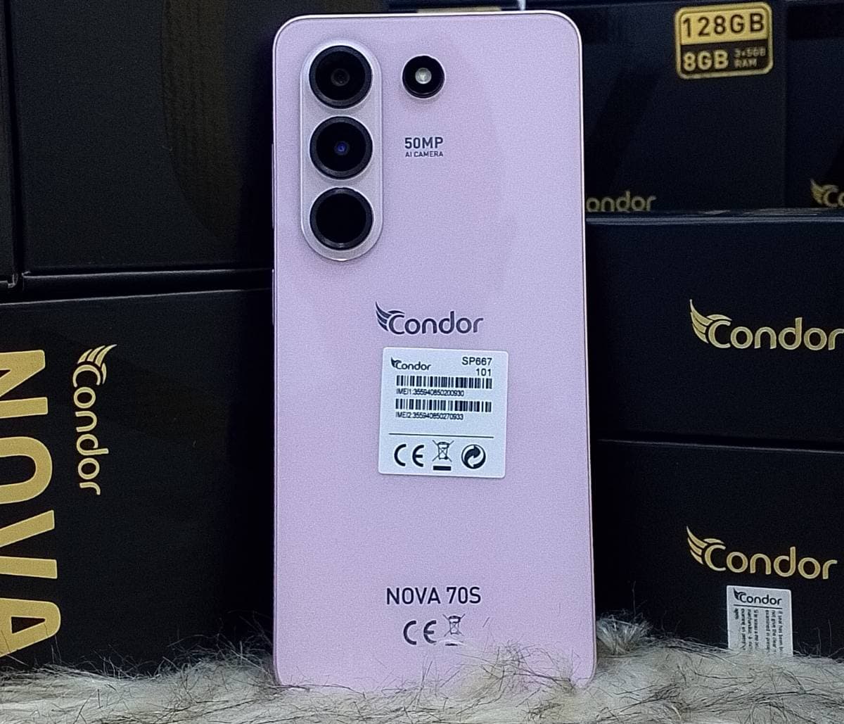 Condor Nova-70S 4+4-128Gb Rose