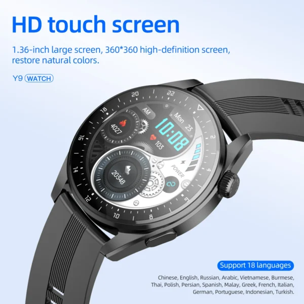 Hoco Smart Watch Y9 – Image 2